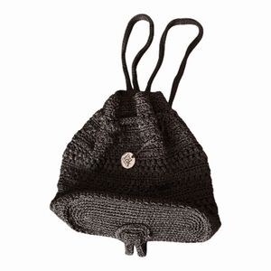 The Sak Black Crochet Bag